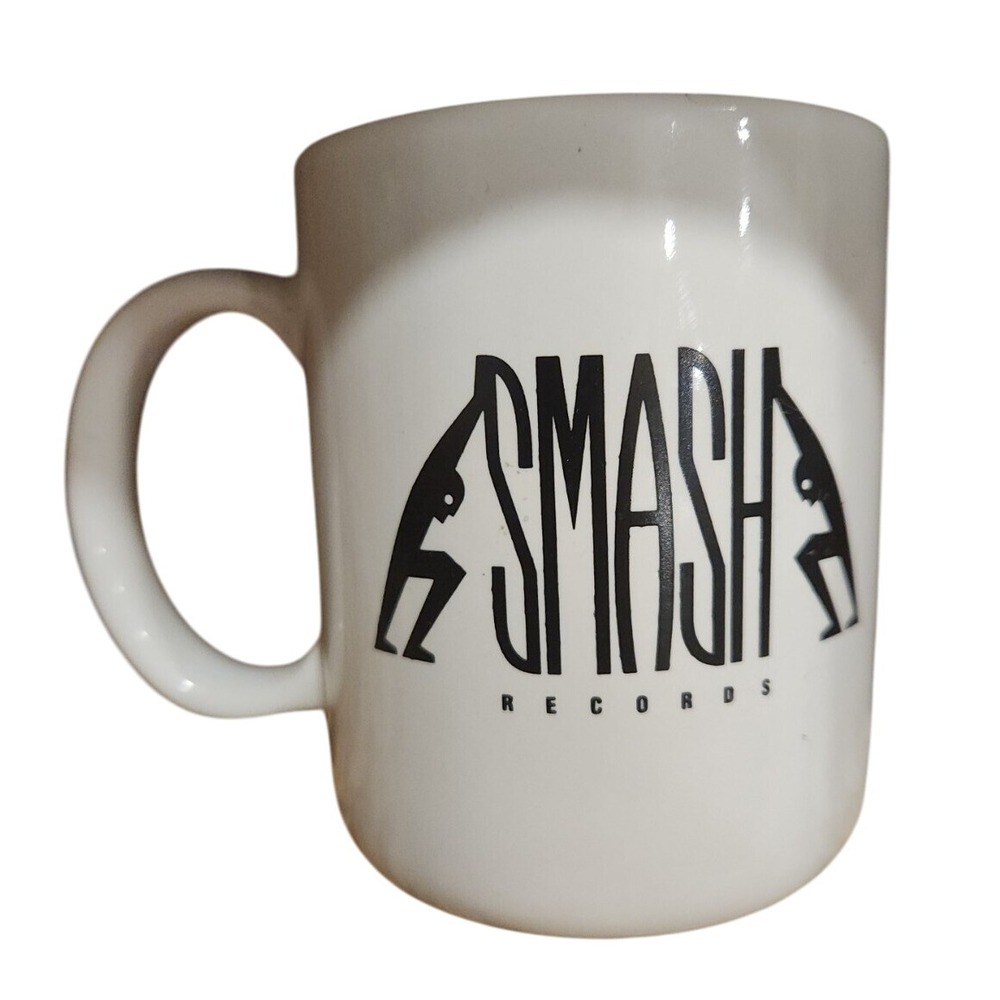 Vintage Smash Records‎ Promotional Coffee Mug 90s Dance Music Label PolyGram era